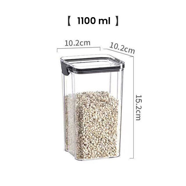 700ML + 1100ML COMBO Air-Tight Kitchen Storage Containers BPA Free