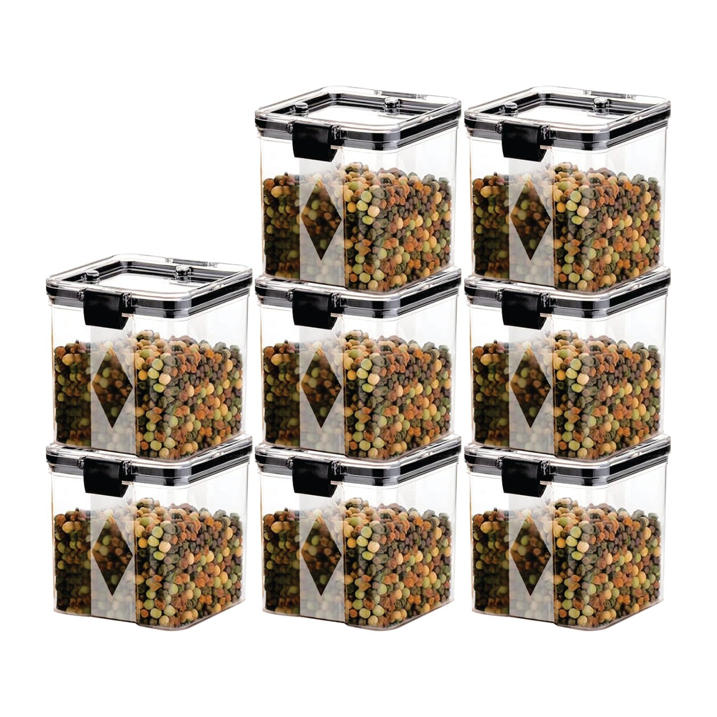 700ML Air-Tight Kitchen Storage Containers BPA Free