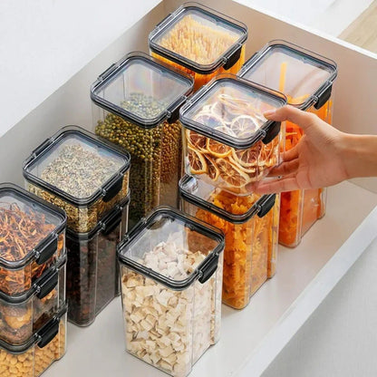 1100ML Air-Tight Kitchen Storage Containers BPA Free